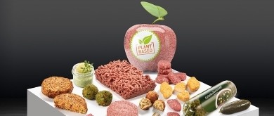 Better mixing for meat-free manufacture