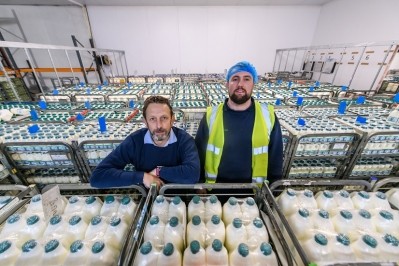 Mason (L) with senior operations manager Mike Oversby