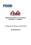 Get FREE advice on how to maximise your return on investment from your I.T systems