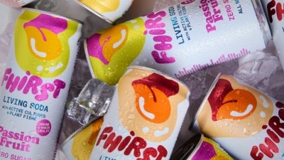 FHIRST Living Soda is made without sugar or sweeteners and can boost gut health. Credit: FHIRST