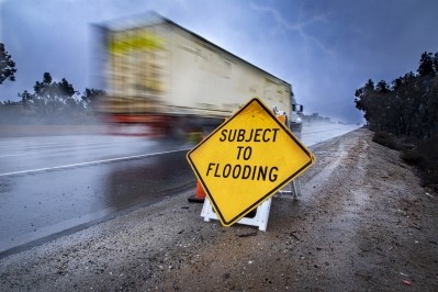 Extreme weather events are becoming more and more disruptive for the food and drink supply chain. Image: Getty, Frank Armstrong