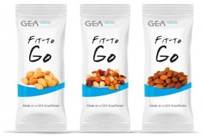 The machine can package small food products such as confectionery, dried fruits and nuts