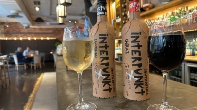 Interpunkt is one of the growing number of wine makers using Frugalpac bottles