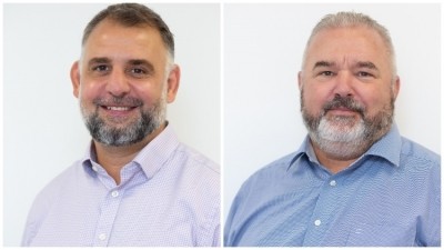 Jason Spencer-Knox, Seafrigo regional CEO (left) and Mike Parr PML Seafrigo director (right)