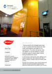  Birds Eye use Flexiscreen for contamination control during internal building works