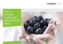 How to enhance costing and pricing of food items