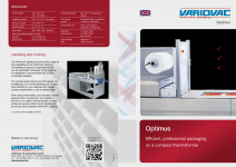 HIGH-SPEED VARIOVAC FORM/FILL/SEAL PACKAGING MACHINE FROM REISER